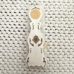 LUNDBY White Handpainted Vintage Dollhouse Miniature Royal Gold Clock NOS New